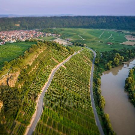 Exnicrum Wein . Genuss . Hotel Hessigheim Ngoại thất bức ảnh