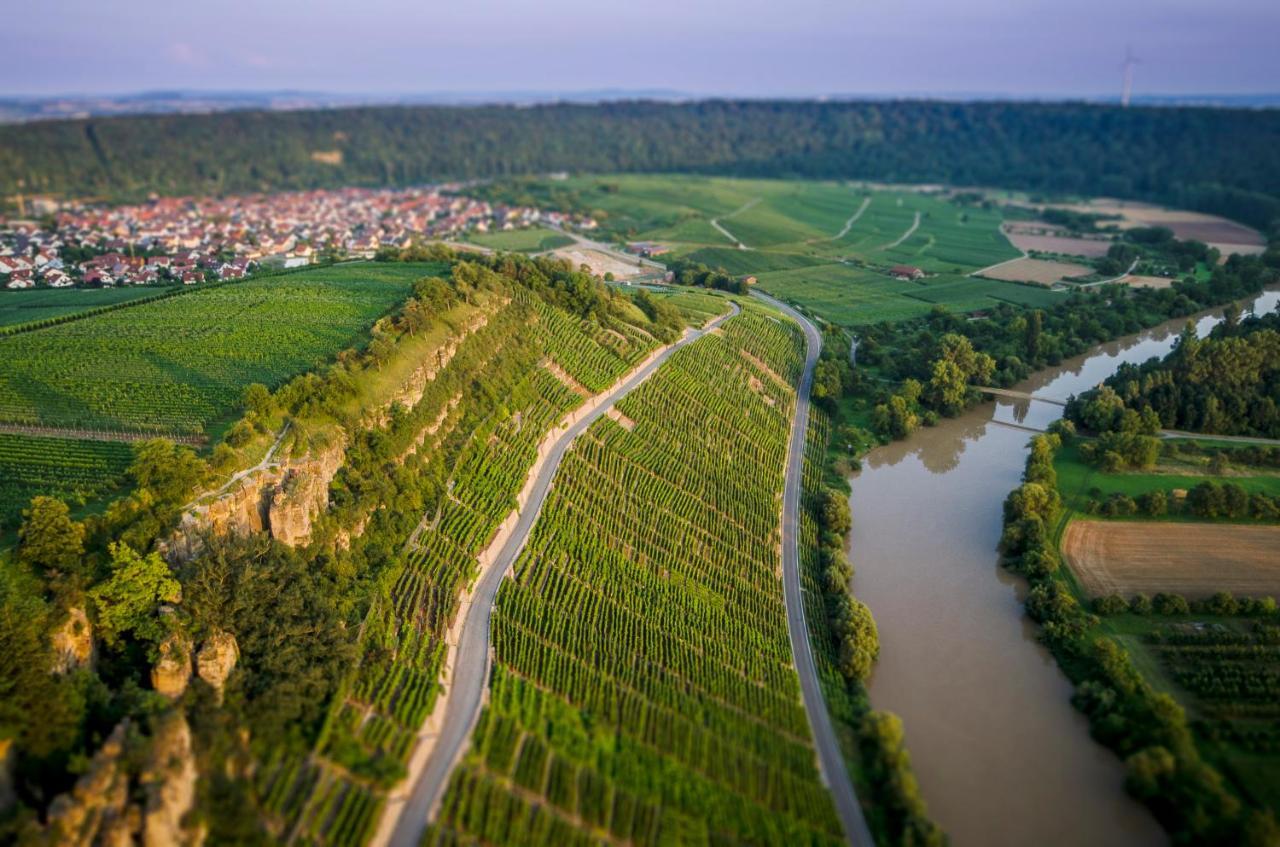 Exnicrum Wein . Genuss . Hotel Hessigheim Ngoại thất bức ảnh